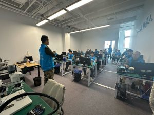 疆灵科技蔡总亲授营销课，赋能无人机维修培训人才专业成长